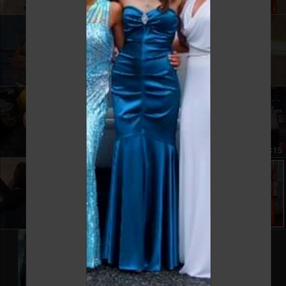 Blue Prom Dress